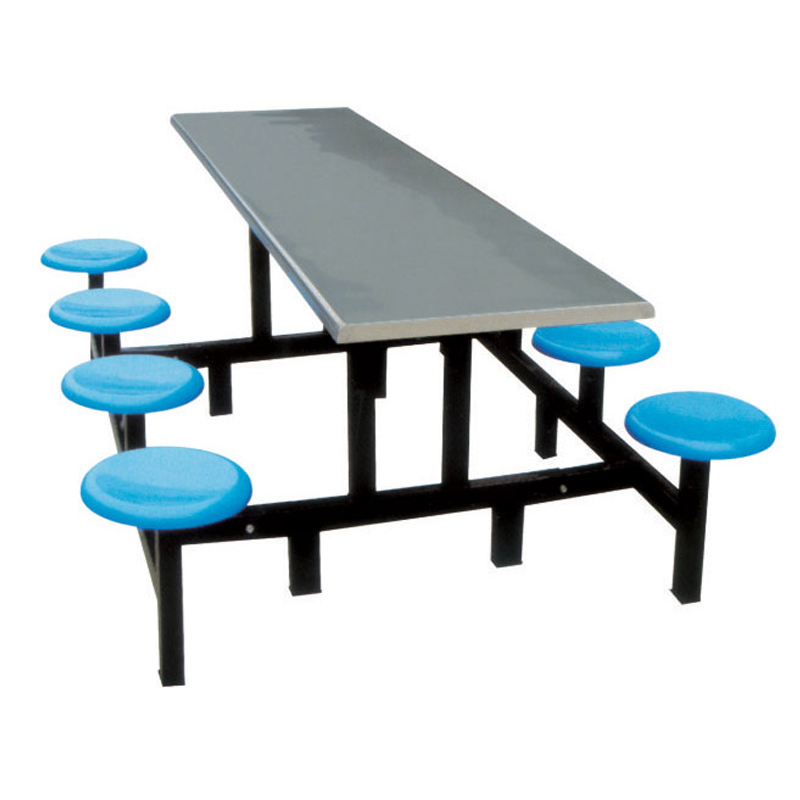 食堂餐桌椅学校食堂餐桌员工四人位六人位定制餐桌椅组合 - 成都市